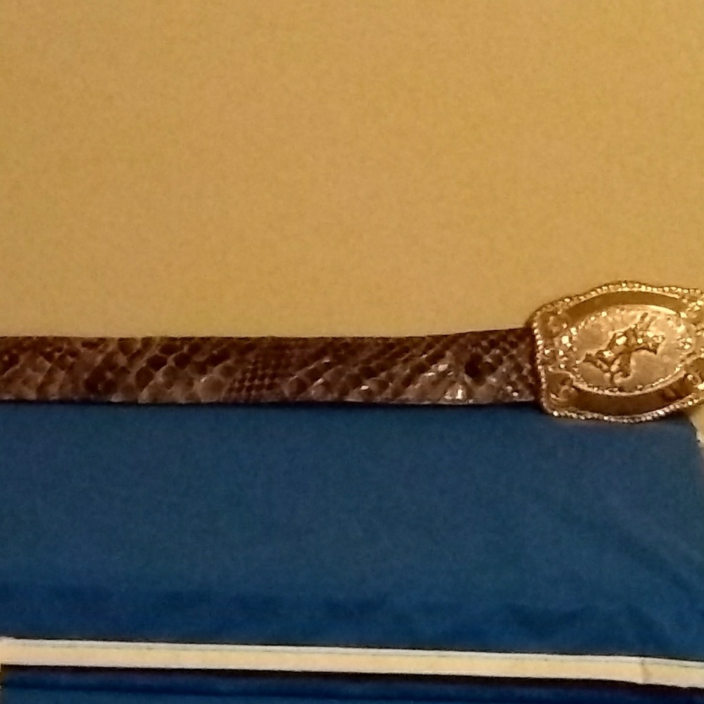 Belt and buckle